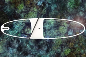 Loeva see through standup paddleboard 12