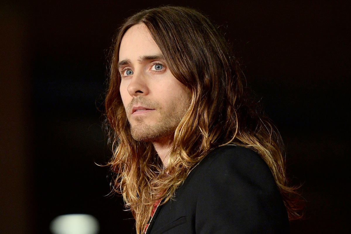 Jared Leto with long hair curtains hairstyle | Image: Getty Images