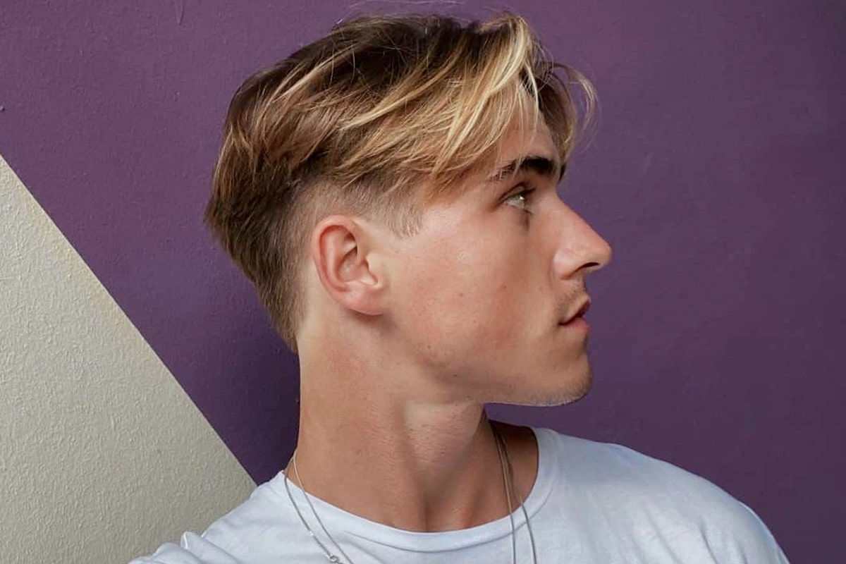 Daniel G Frank with middle part undercut | Image: Danielgfrank/Instagram