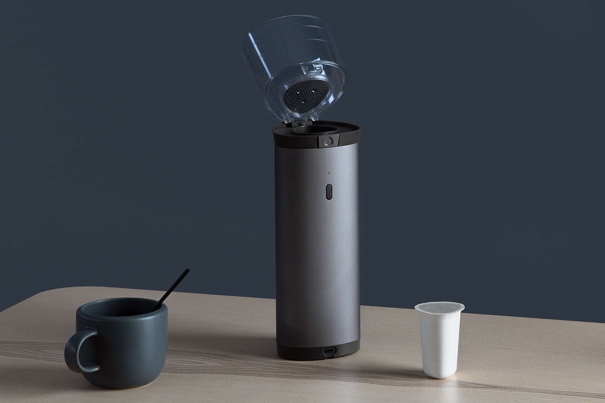 Osma coffee brewing