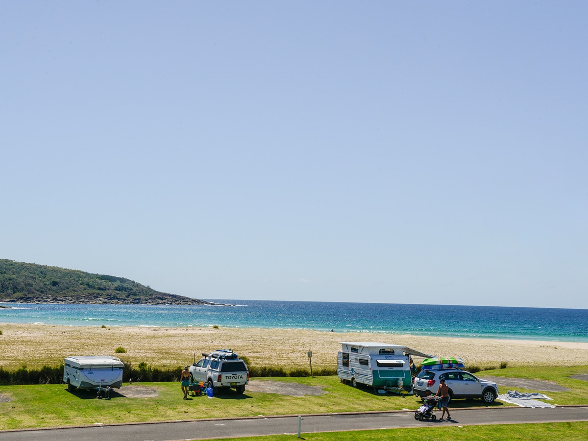 merry beach caravan park