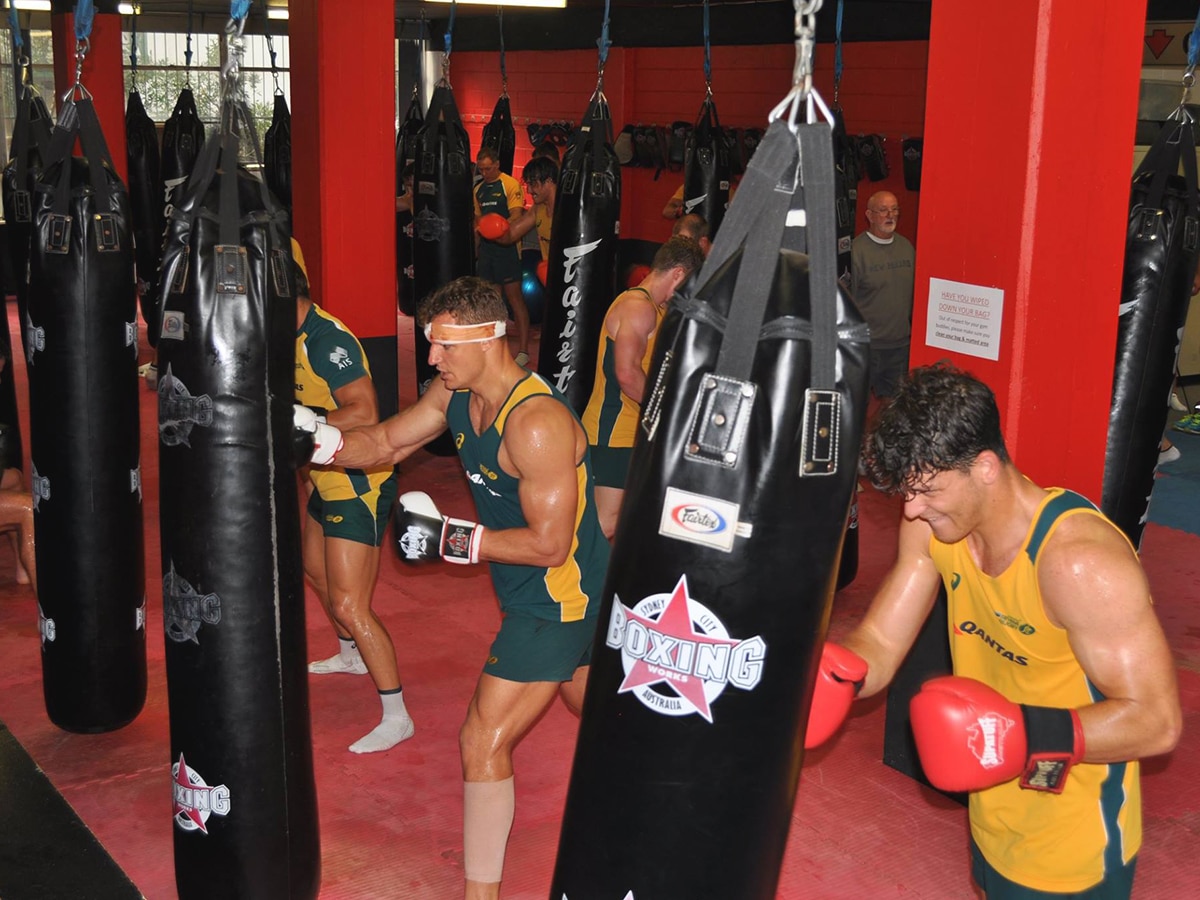 boxing training at boxing works gym