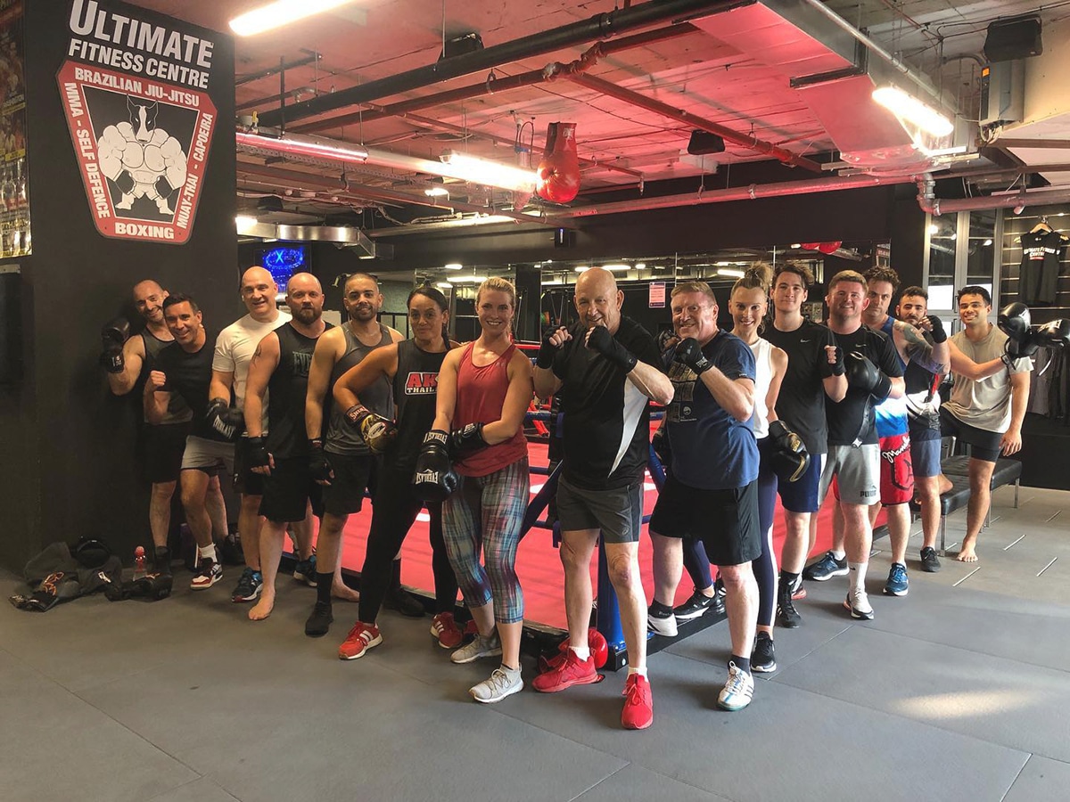 boxing training at ultimate fitness centre cbd