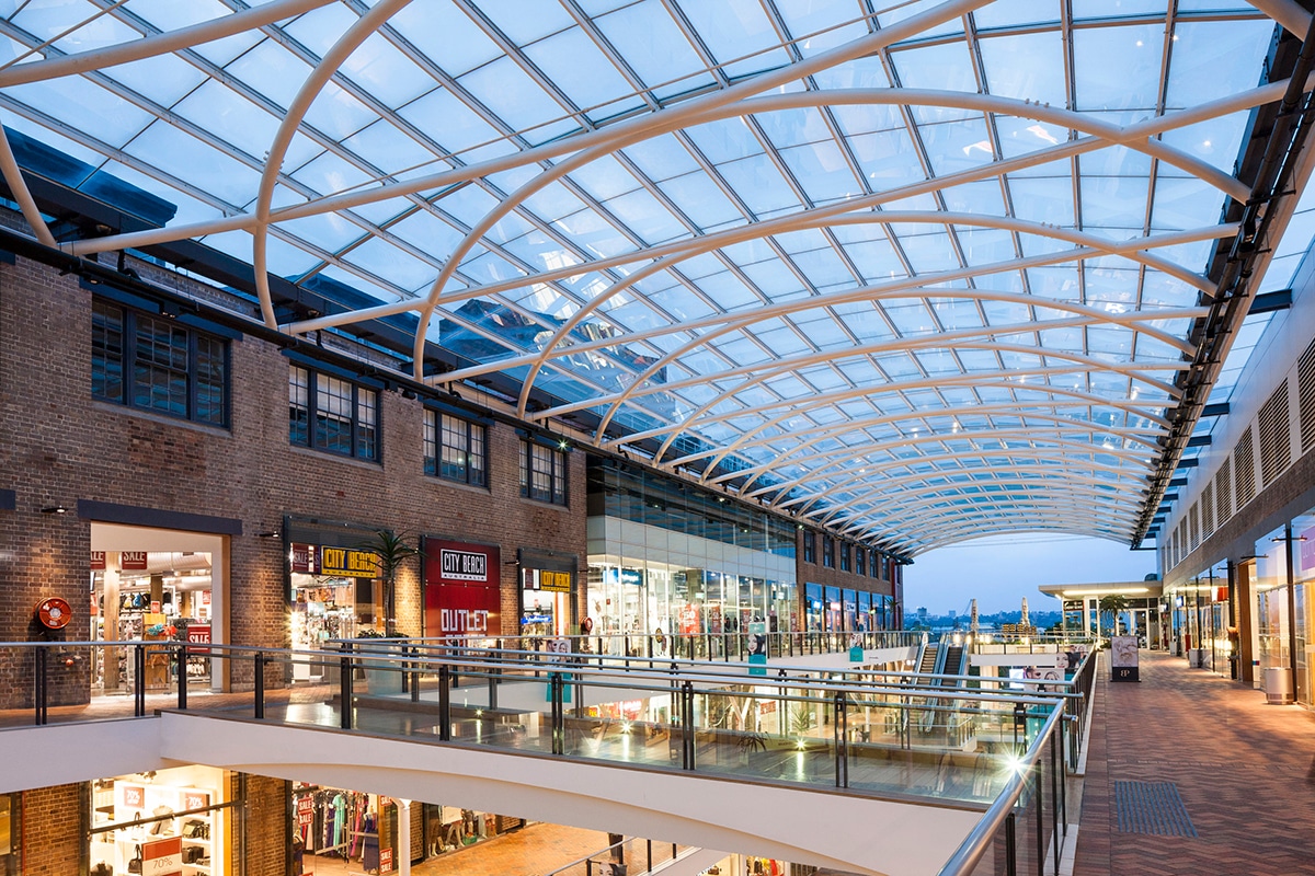 Birkenhead Point Brand Outlet shopping mall interior