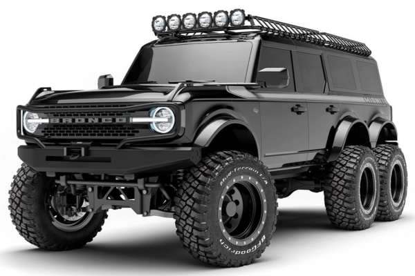 This Obnoxious 6-Wheeled Ford Bronco is $400,000 Worth of Raw Power ...