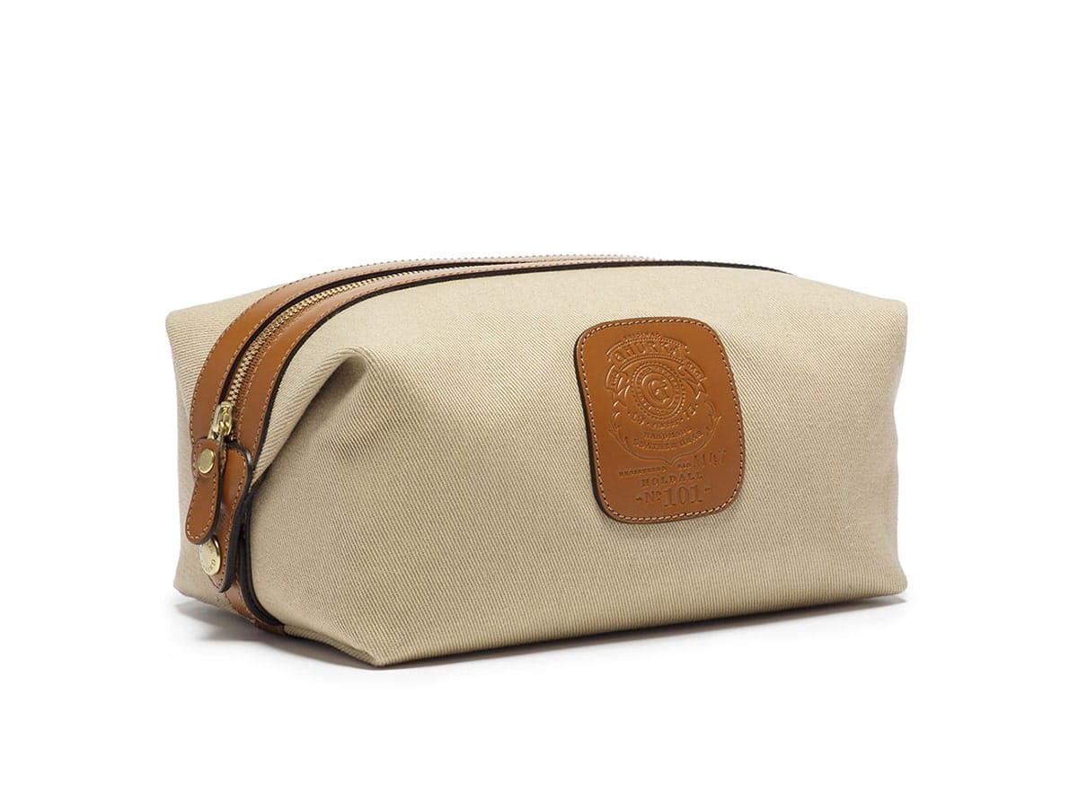 Holdall No. 101 Twill Travel Toiletry Bag from Ghurka