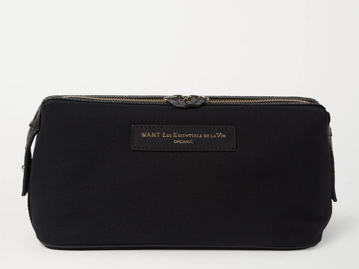 Want Les Essentiels Kenyatta Organic Cotton-Canvas Wash Bag