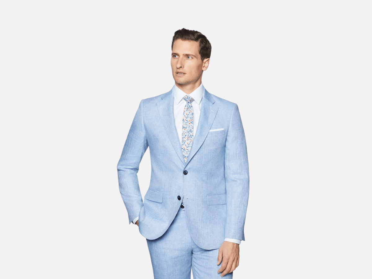 burberry blue tuxedo