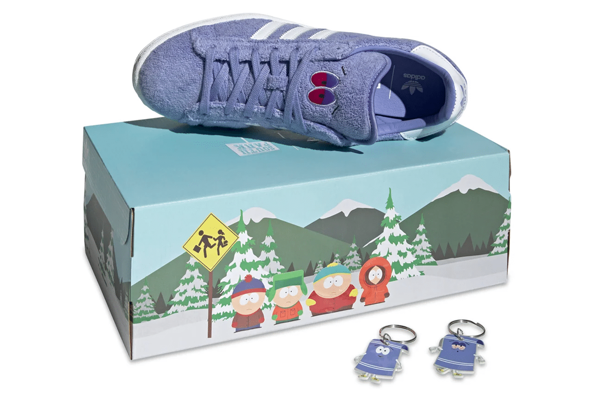 Adidas x south park campus 80s towelie box set