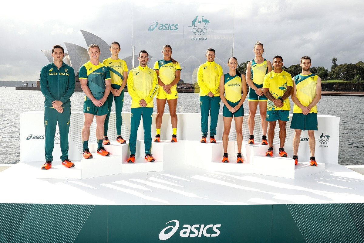 Australian olympic uniforms