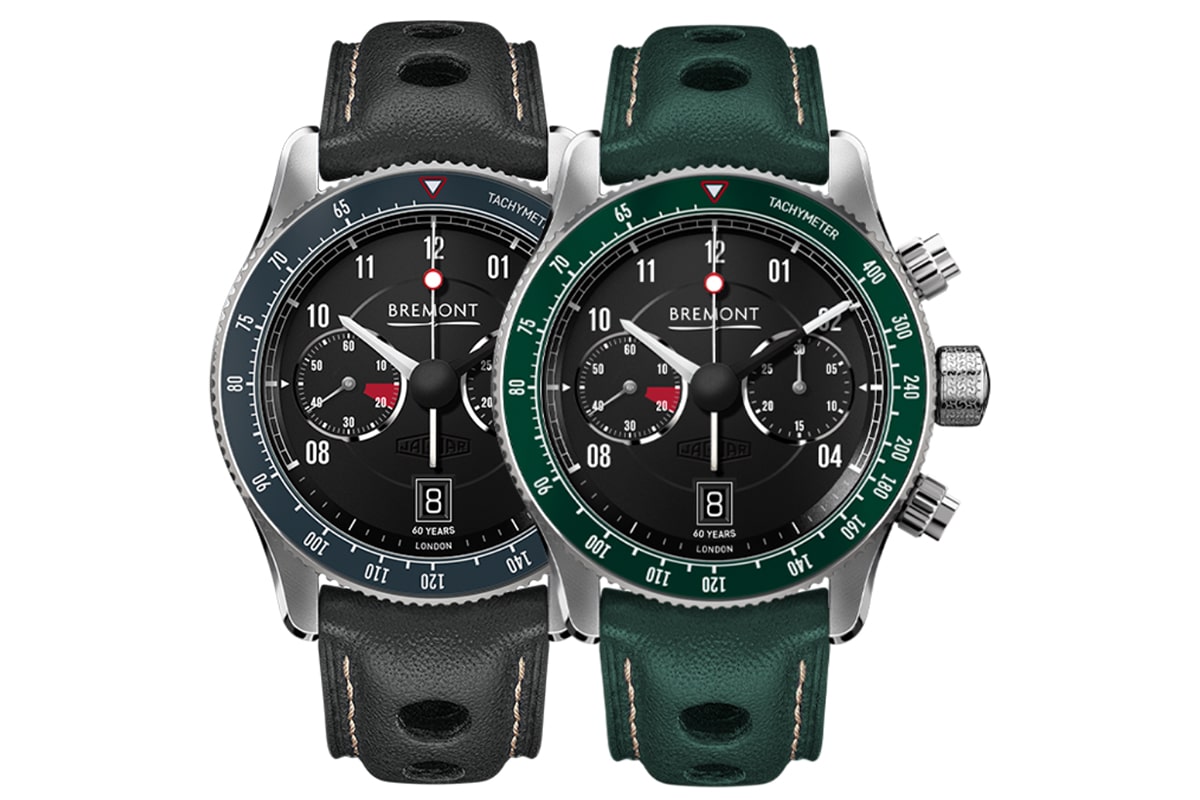 Bremont x jaguar e type 60th watch set 2