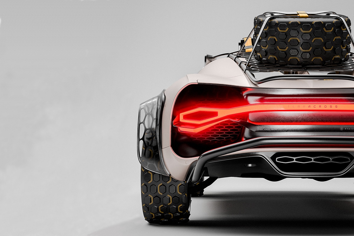 Bugatti chiron terracross concept 1