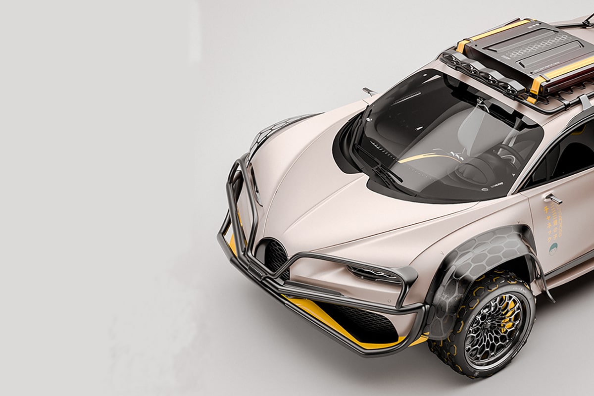 Bugatti chiron terracross concept 2