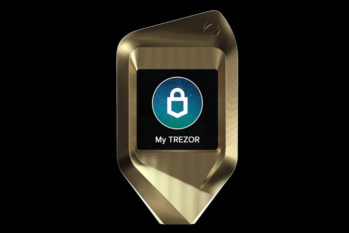 CORAZON® Gold Titanium Crypto Hardware Wallet - GRAY®