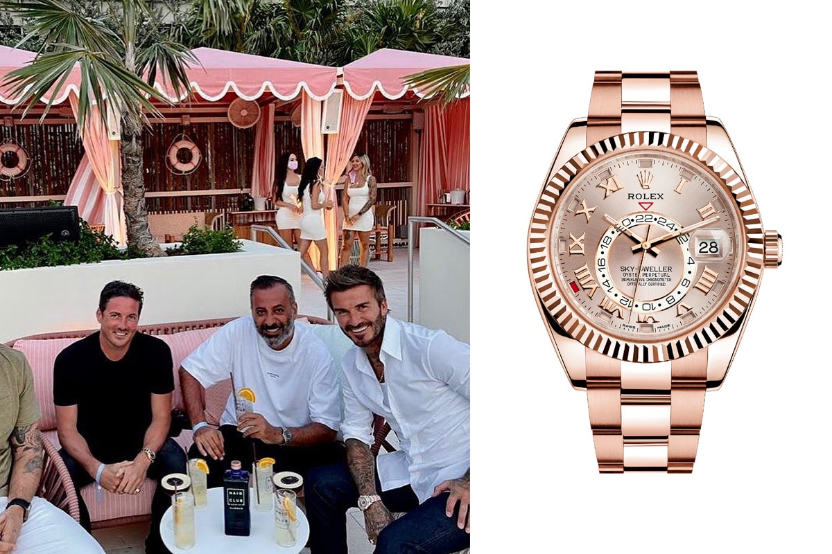 David beckham rolex