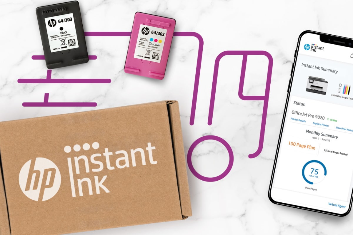 Instant ink service