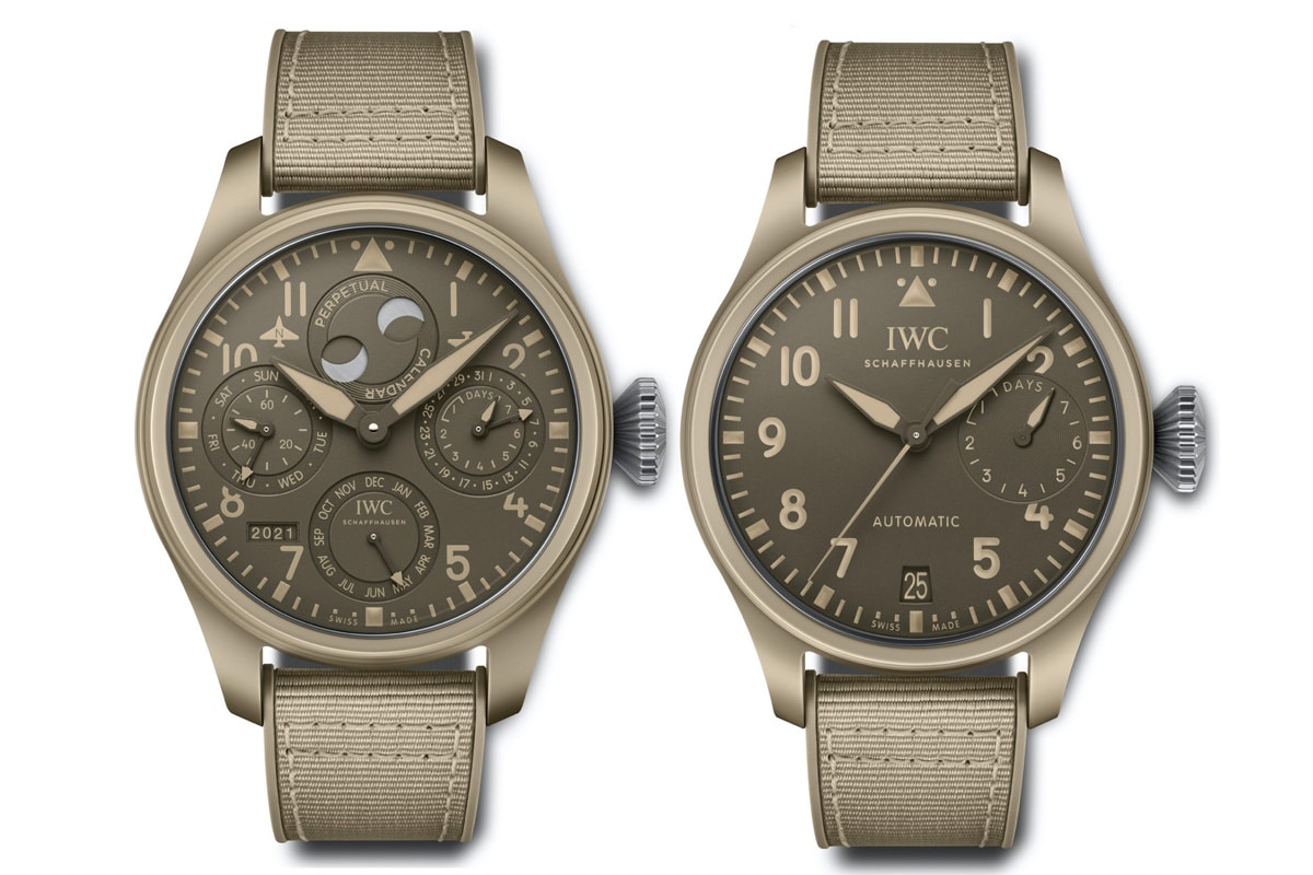 Iwc pilots watches mojave desert limited editions