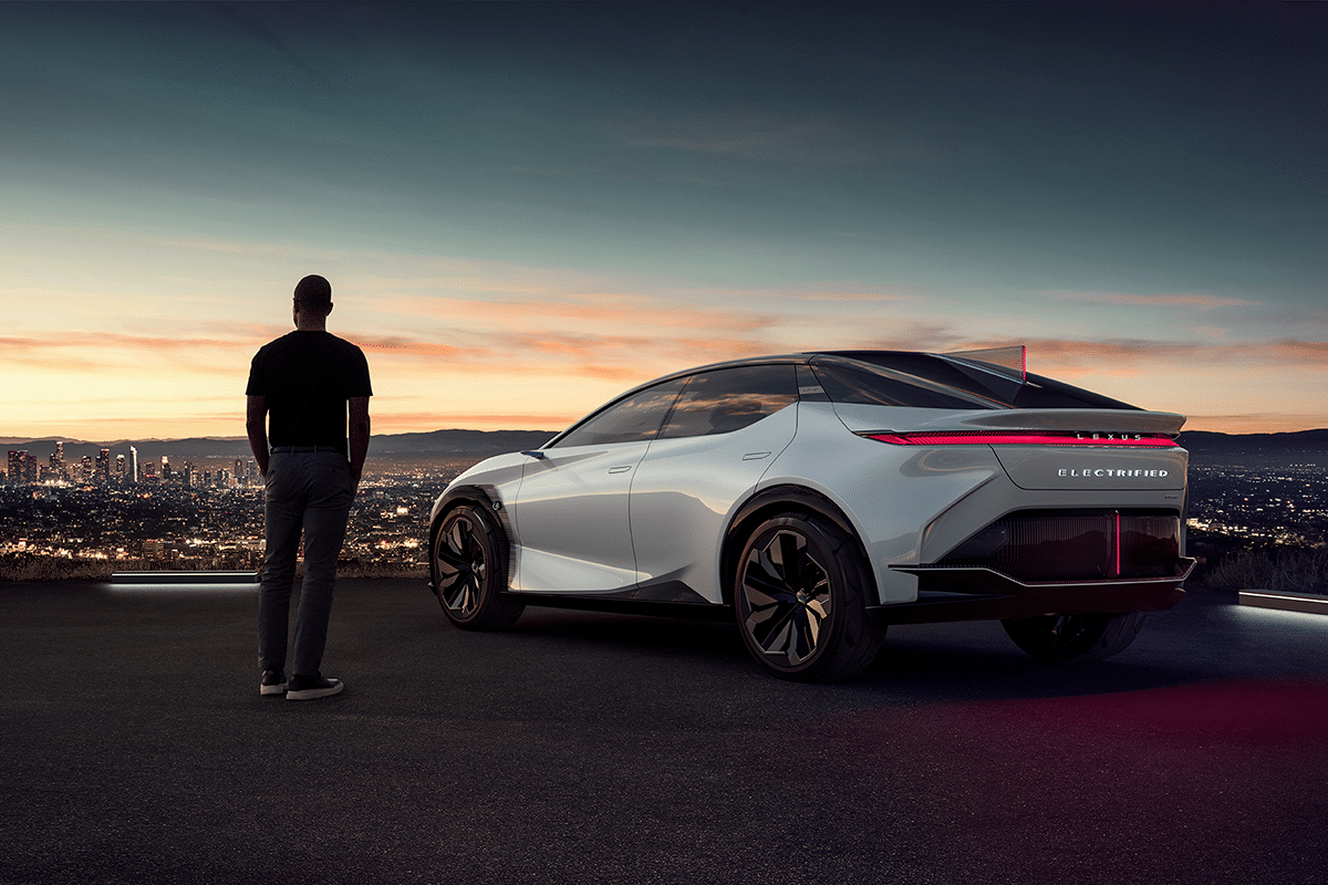 Lexus lfz bev concept car feature image