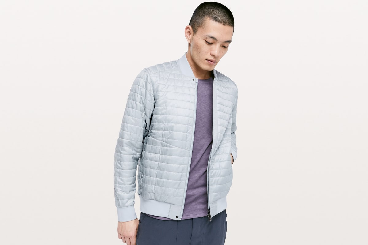 Lululemon switch over bomber