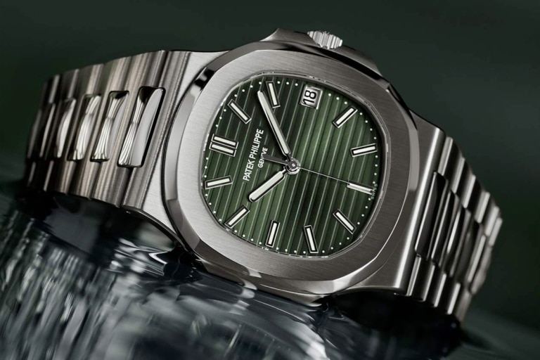 patek philippe nautilus green emerald