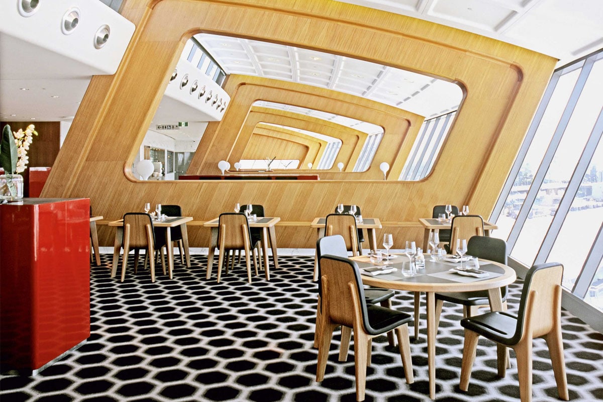 Qantas first class lounge