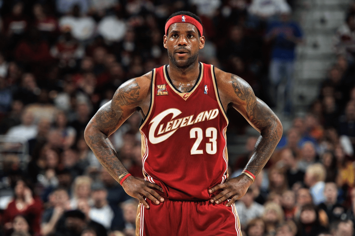 Young lebron cavs