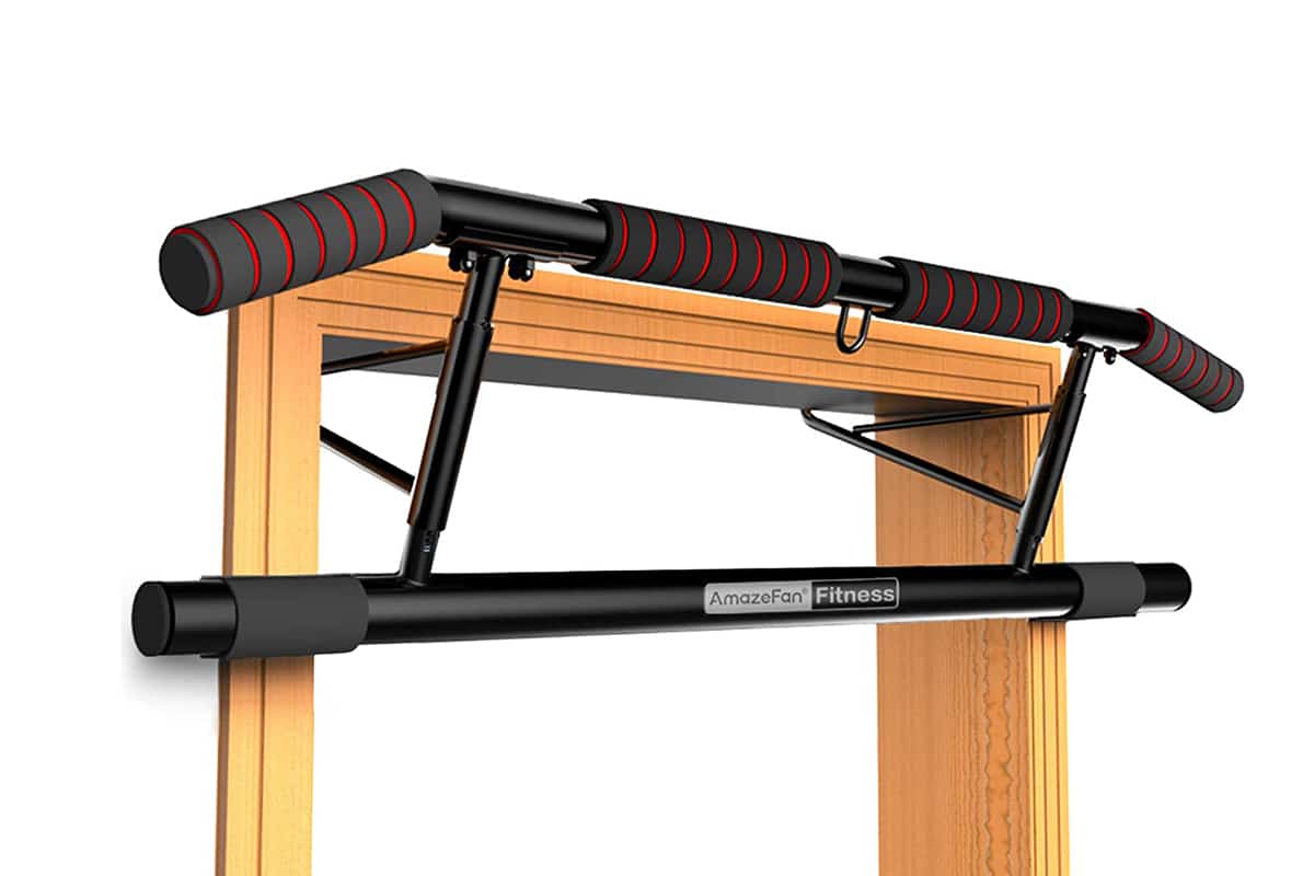 amazefan pull up bar doorway with ergonomic grip