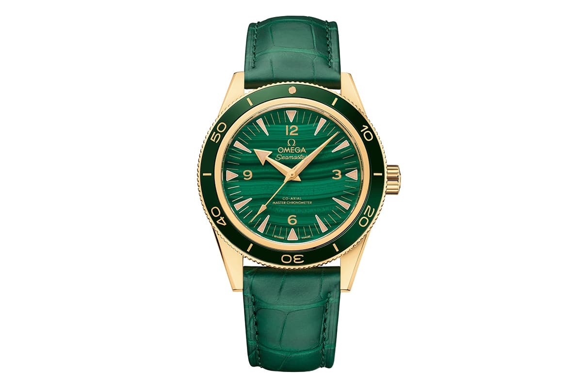 omega seamaster 300 malachite Watch