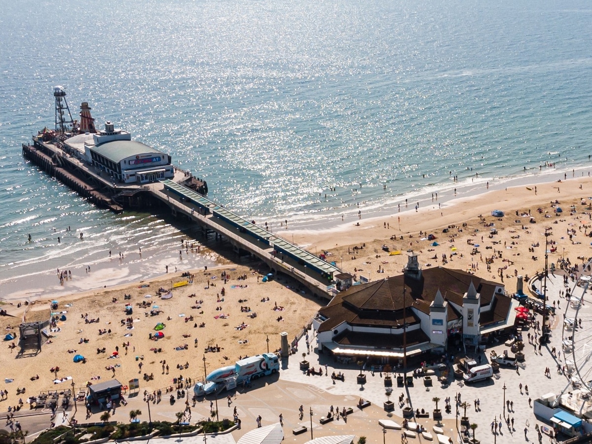 Bournemouth Beach UK