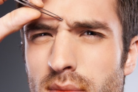 How to get rid of a monobrow unibrow