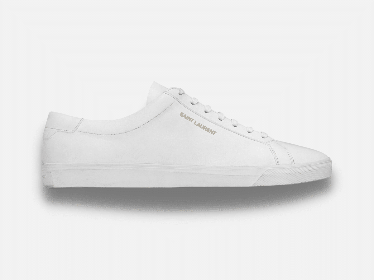 Saint laurent andy in white