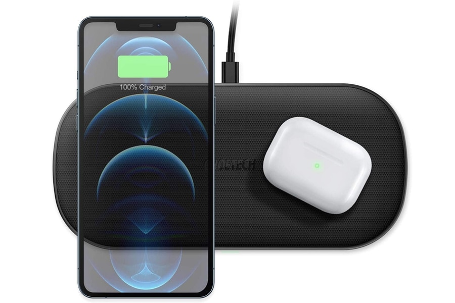 choetech dual wireless charger