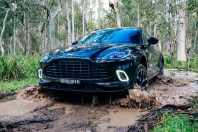Getting Muddy with the $350,000 Aston Martin DBX SUV