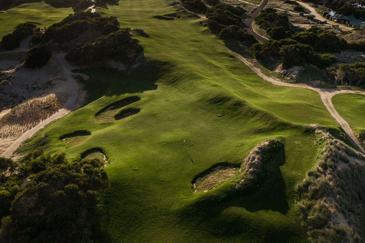 Barnbougle new golf course bougle run 3