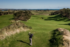 Barnbougle new golf course bougle run 4