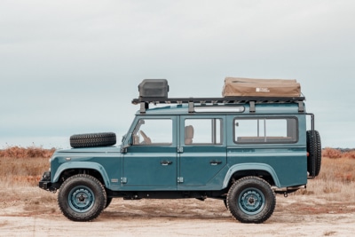 This $150,000 Vintage Land Rover Defender 110 is a Modern Beauty