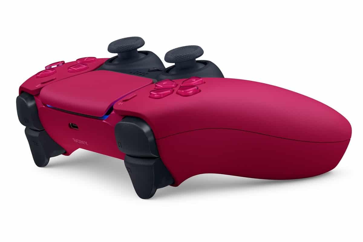 Cosmic red playstation 5 controller 2