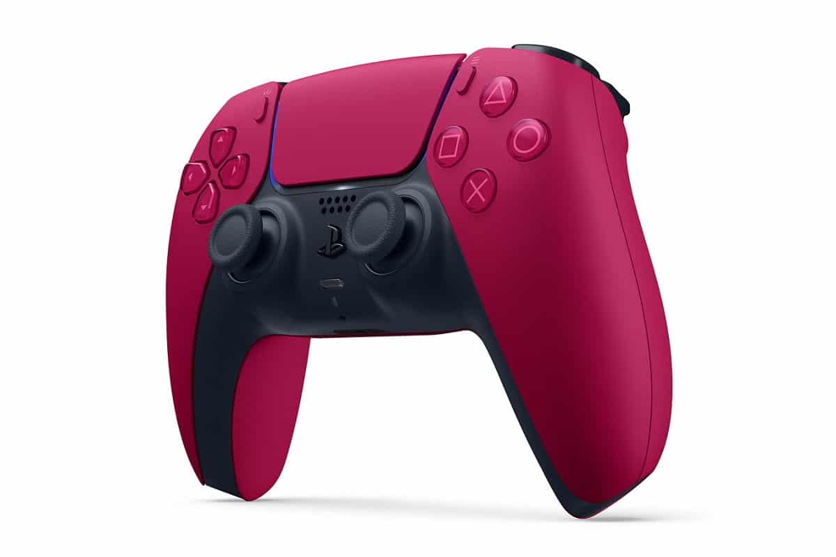 Cosmic red playstation 5 controller 4