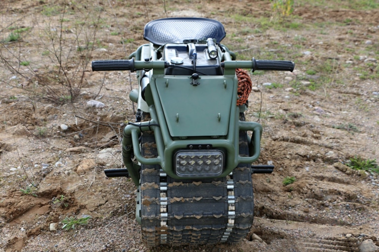 This 'Hamster' is a Russian ATV with Snowmobile Track For Wheels | Man ...