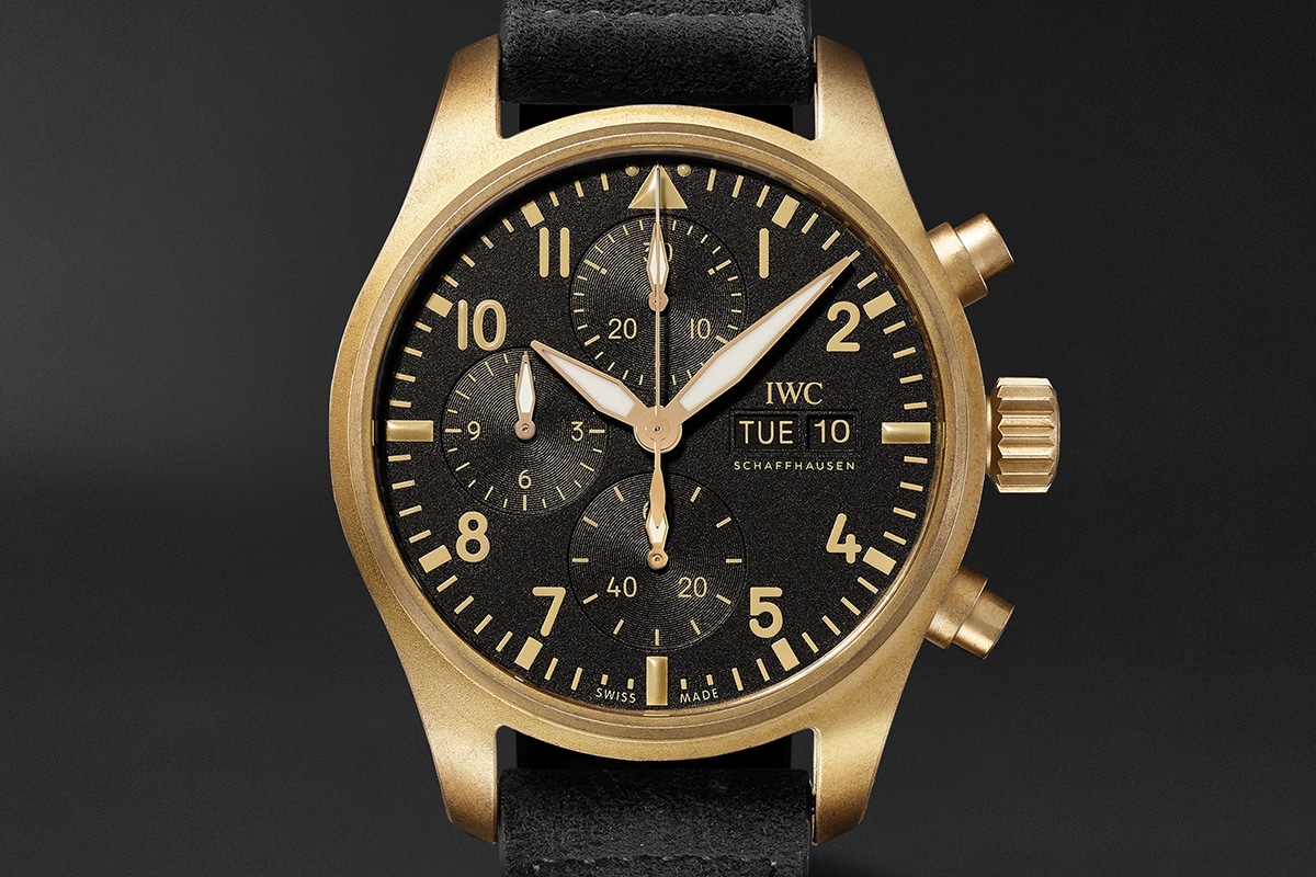 Iwc 10 years of mr porter pilots chronograph 1