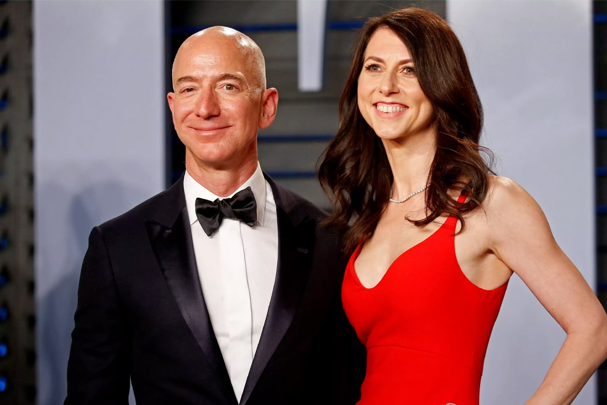 Jeff bezos and mackenzie scott