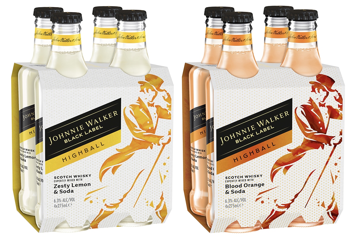 Johnnie walker highball 4 pack