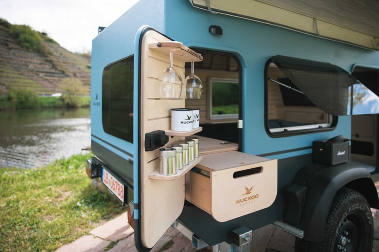 Kuckoos Tiny Square Drop Trailer Is Built For Big Adventure Man Of Many