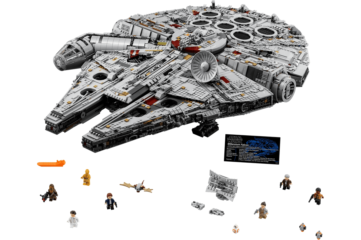 Lego millenium falcon 1