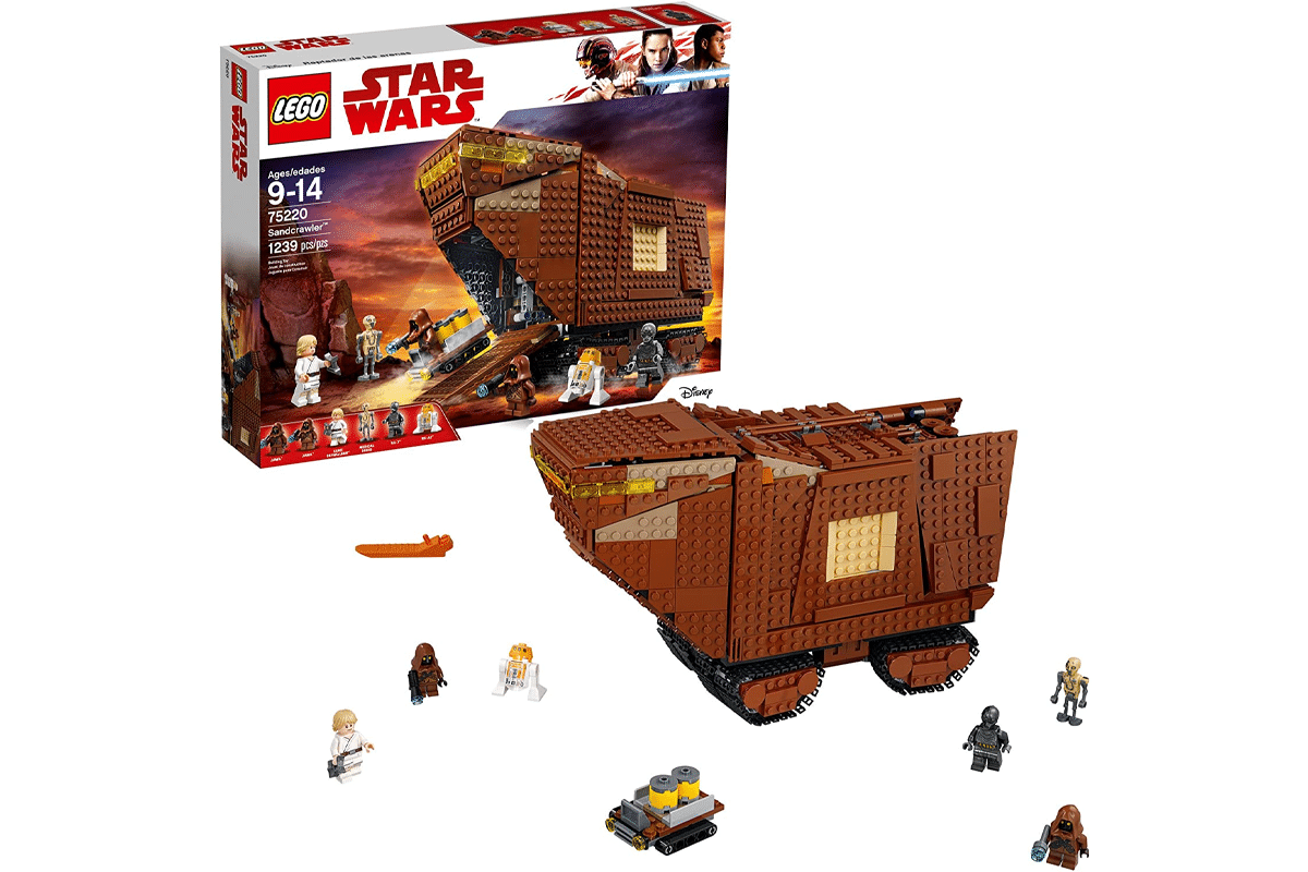 Lego star wars a new hope sandcrawler 75220 building kit 1239 pieces discontinued by manufacturer