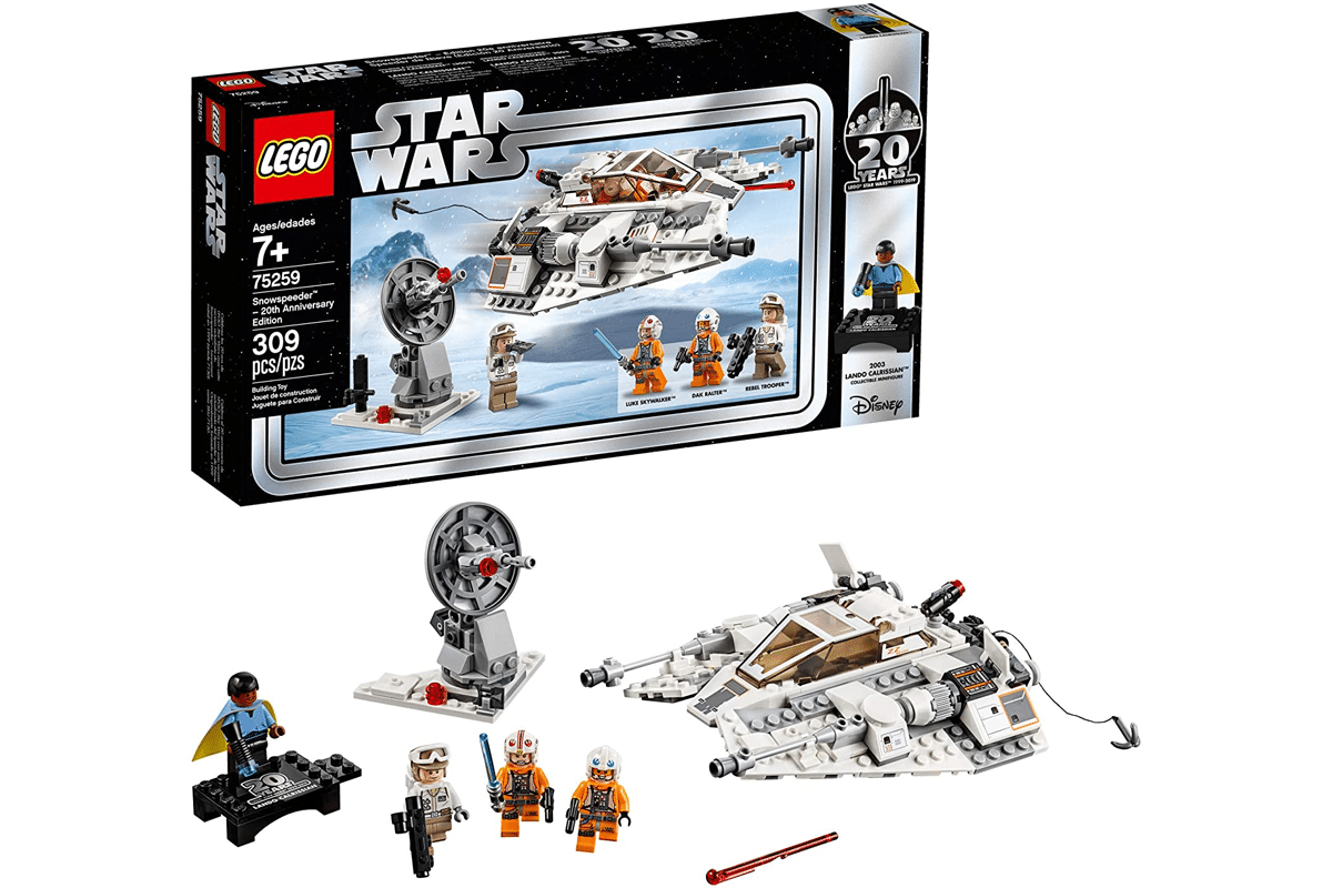 Lego star wars the empire strikes back snowspeeder – 20th anniversary edition