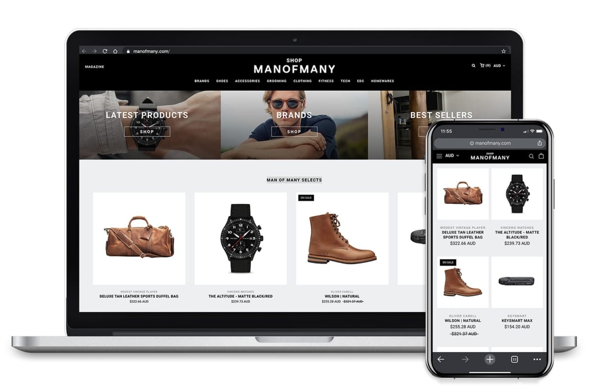 Man of many shop 2