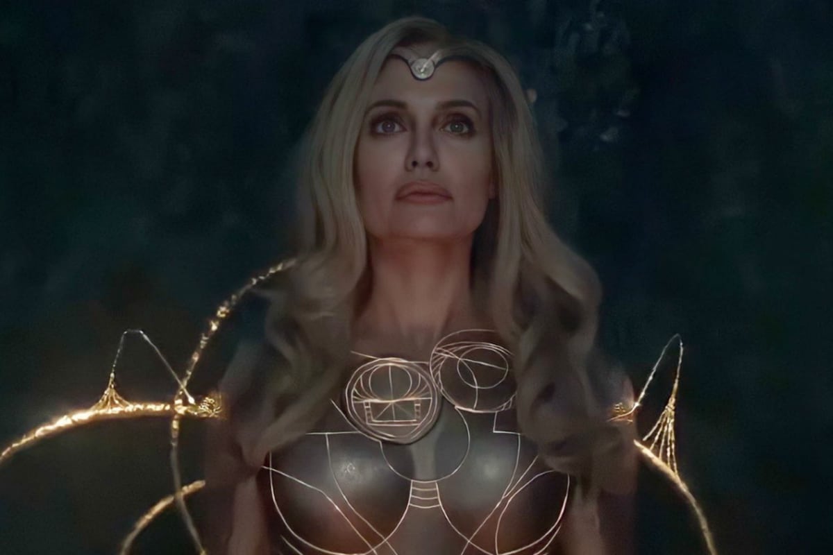 Marvel S Eternals First Trailer Brings Angelina Jolie Into The Mcu In The Best Possible Way Man Of Many