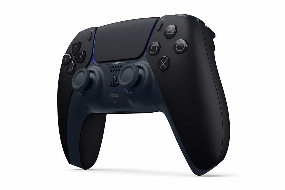 Midnight black playstation 5 controller 2