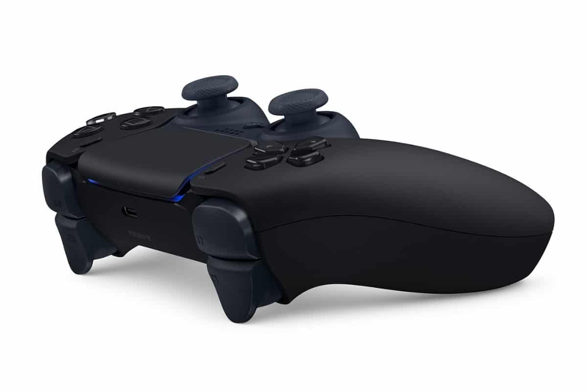 Midnight black playstation 5 controller 3